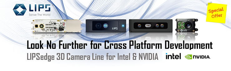 立普思 3D 相機支援 Intel 和 NVIDIA 跨平台 3D 視覺應用開發