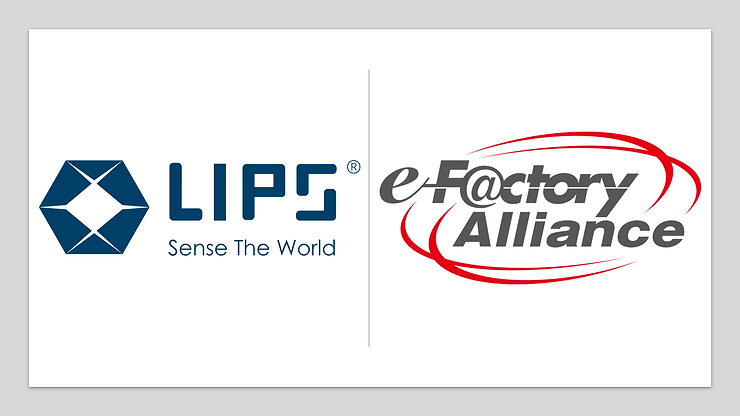 LIPSは三菱電機とのe-F@ctoryアライアンスに加盟しています
