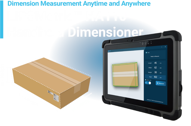 Improve Productivity with Mobile 3D Dimensioning in Logistics, Postal Services, and Warehouses