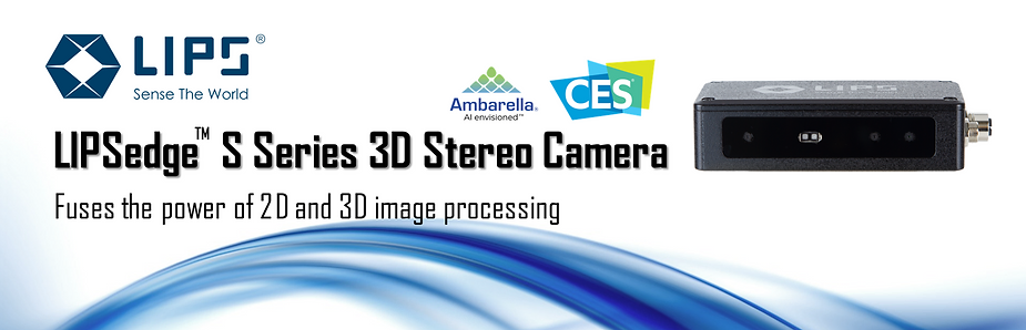 LIPS and Ambarella Unveil Next-Gen 3D Stereo Camera at CES 2023