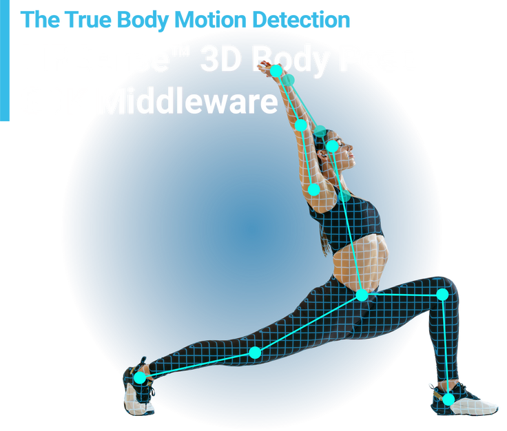 LIPSense™ 3D Body Pose Middleware