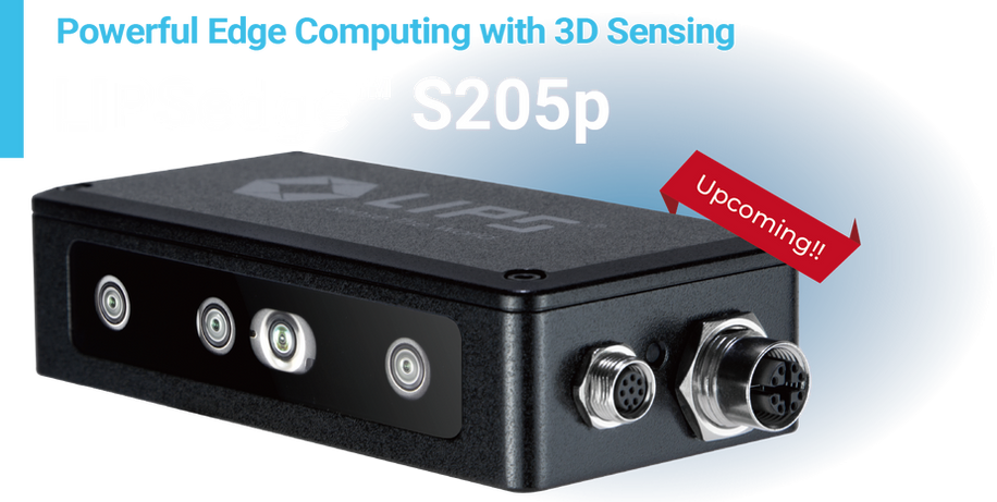 LIPSedge™ S205p 3D Stereo Camera with Ambarella CV2 Edge Computing
