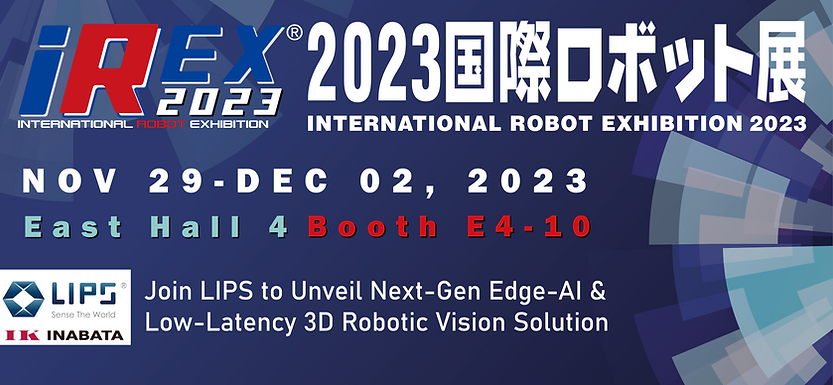 Introducing the Latest Edge-AI Enabled LIPSedge 3D Cameras and 3DxAI Edge Accelerators at iREX 2023